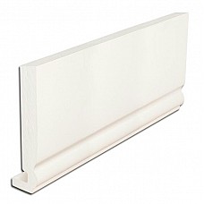 16mm Ogee Full Replacement Fascia Board 150mm x 5m – White