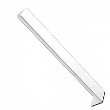White Fascia 90° Corners - Stick-On Design