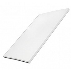 Flat UPVC Soffit Board - 9mm x 100mm x 5m (White)