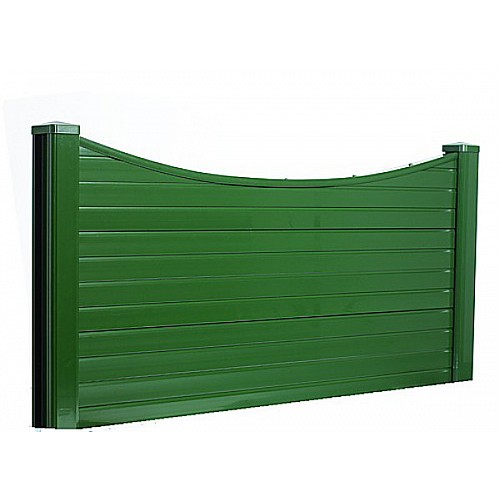 Concave Min Decorative Gravel Boards - 150mm High (Available in Brown, Green, or White)