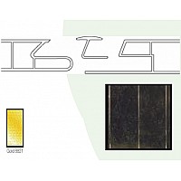 Gold Feature Strip for Internal Cladding