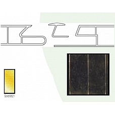 Gold Feature Strip for Internal Cladding