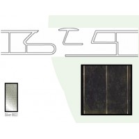 Silver Feature Strip for Internal Cladding