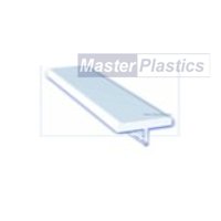 White 5m T Section uPVC