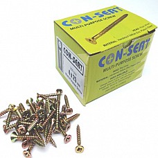 Con-Sert 4mm x 25mm Multipurpose Screws