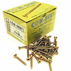 Con-Sert 4mm x 30mm Multipurpose Screws
