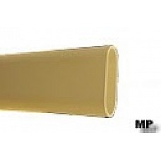 Plastic 102mm x 50mm Oval Plastic 4.5m Fence Rails