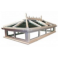 Up To 1.0m x 2.0m Glass Roof Lantern Light Up To 1.0m x 2.0m Glass Roof Lantern Light