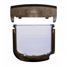 Petsafe Staywell Replacement Flap for 4-Way Locking, Magnetic & Deluxe Infra-Red Cat Doors | Woodgrain