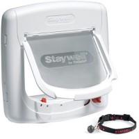 Staywell PetSafe 400 Deluxe Magnetic Cat Flap – White Finish