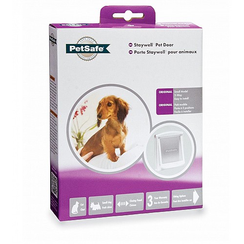Petsafe / Staywell 715 Small Pet Door - White with See-Through Flap