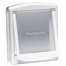 Petsafe / Staywell 715 Small Pet Door - White with See-Through Flap