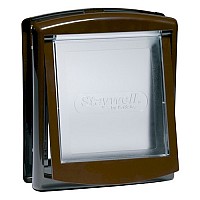 Petsafe / Staywell 730 Small Pet Door - Brown with See-Through Flap