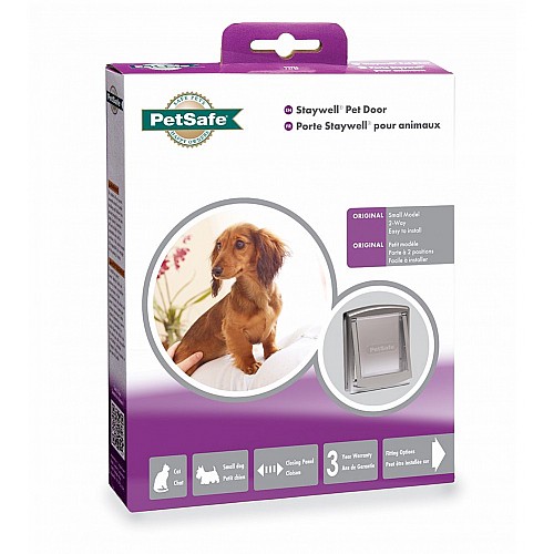 Petsafe / Staywell 737 Small Pet Door - Grey with See-Through Flap