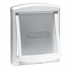 Petsafe / Staywell 740 Medium Dog Door - White with See-Through Flap