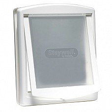Petsafe / Staywell 760 Large Dog Door - White with See-Through Flap