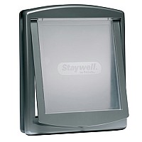 Petsafe / Staywell 777 Large Dog Door - Grey with See-Through Flap