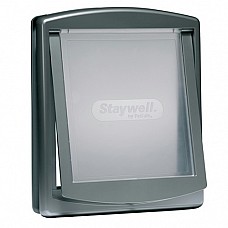 Petsafe / Staywell 777 Large Dog Door - Grey with See-Through Flap