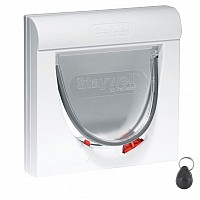 Petsafe Staywell 932 - 4-Way Locking Magnetic Cat Flap - White Petsafe Staywell 932 - 4-Way Locking Magnetic Cat Flap - White