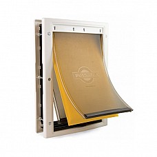 PetSafe Extreme Weather Energy Efficient Pet Door – Medium, White