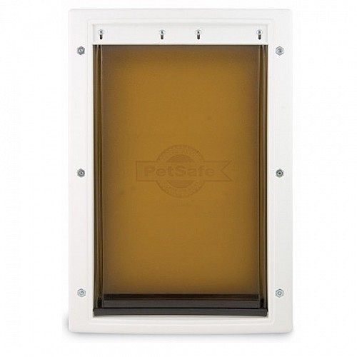 PetSafe Extreme Weather Energy Efficient Pet Door – Small, White