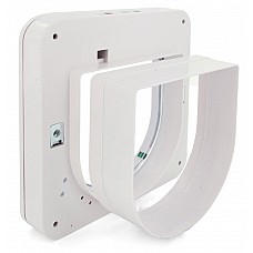 PetPorte Tunnel Extension White for PetSafe PetPorte Microchip Cat Flap