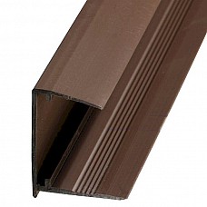 16mm Polycarbonate Sheet End Closure - 2.1m, White or Brown