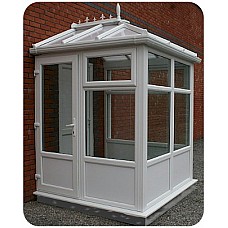 1.5m x 2.0m Edwardian DIY UPVC Porch - Made to Measure