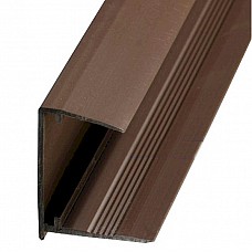 10mm Sheet Closure for Polycarbonate Sheets - Brown