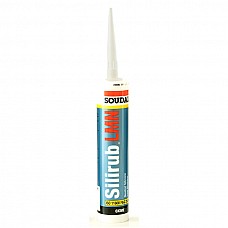 Soudal White Silicone Sealant - Neutral Cure, Low Modulus