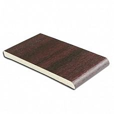 Floplast Mahogany 65mm uPVC Flat Back Architrave - 5m Length