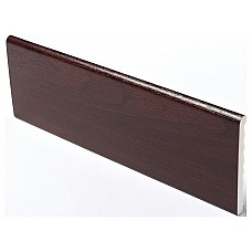 UPVC Plastic Ridged Back Architrave with Rosewood Foil - 5m Length (Available in 40mm, 60mm, 80mm, 90mm, & 100mm Widths, 7mm Thick)