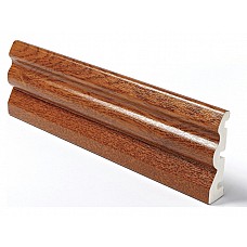 uPVC Plastic Foiled Sherwood 70mm Ogee Architrave Skirting - 5m Length