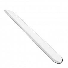 300mm White Bull Nosed Window Cill End Caps (Pair)