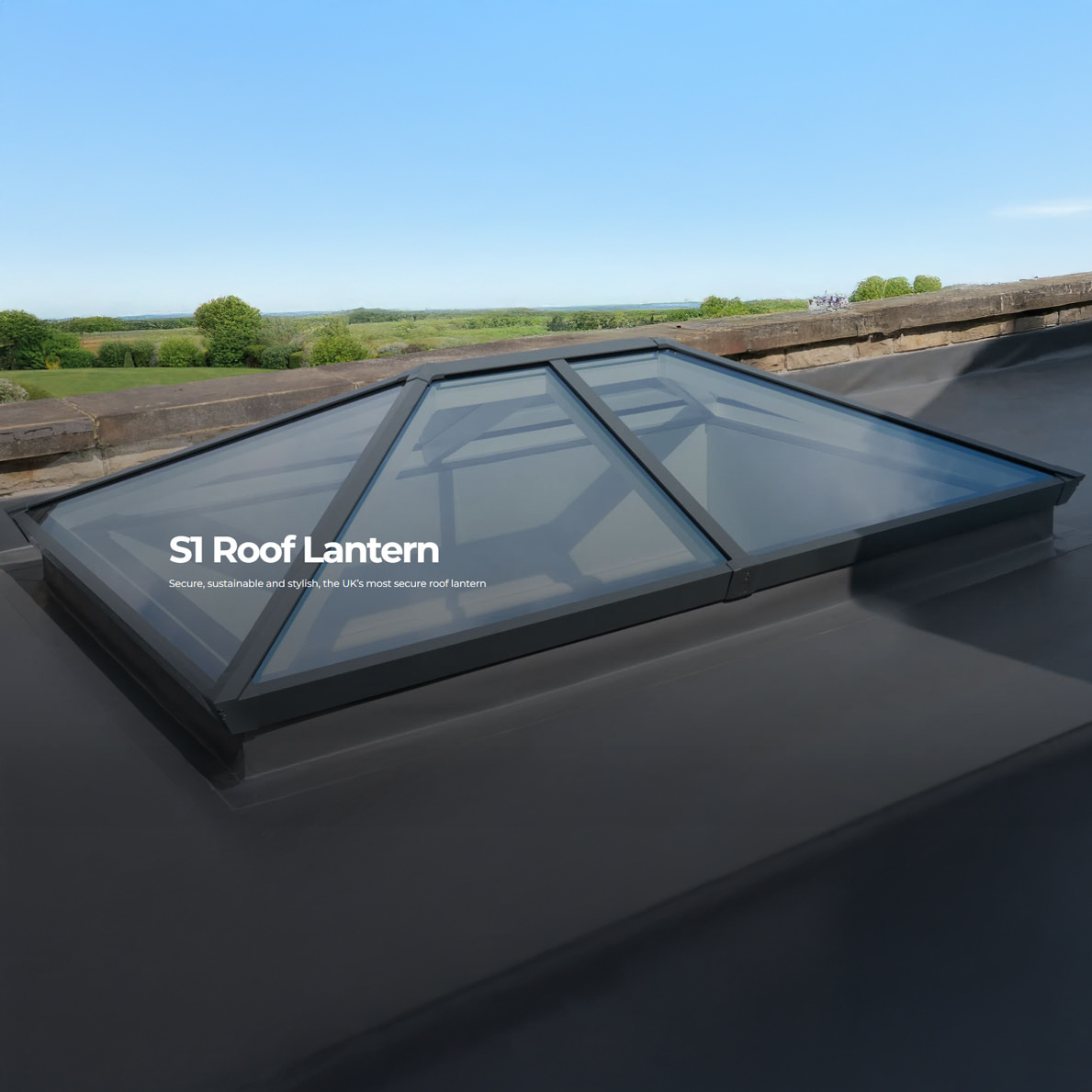 Sheerline S1 roof lantern colour and design options